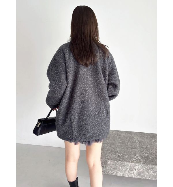 dazzlin「【20周年記念復刻！】ボアフレンチブルゾン」|ブルゾン・スタジャン|