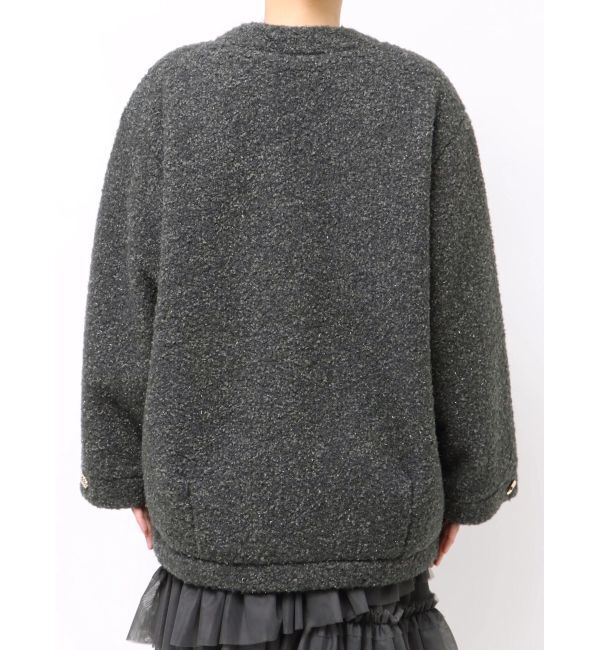 dazzlin「【20周年記念復刻！】ボアフレンチブルゾン」|ブルゾン・スタジャン|