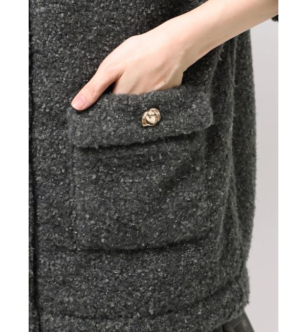 dazzlin「【20周年記念復刻！】ボアフレンチブルゾン」|ブルゾン・スタジャン|