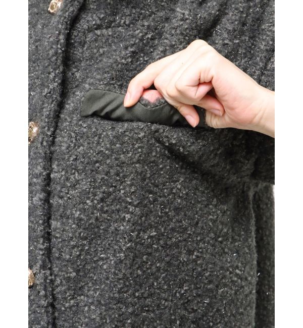 dazzlin「【20周年記念復刻！】ボアフレンチブルゾン」|ブルゾン・スタジャン|