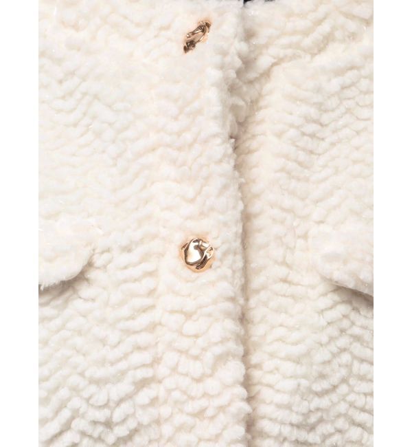 dazzlin「【20周年記念復刻！】ボアフレンチブルゾン」|ブルゾン・スタジャン|