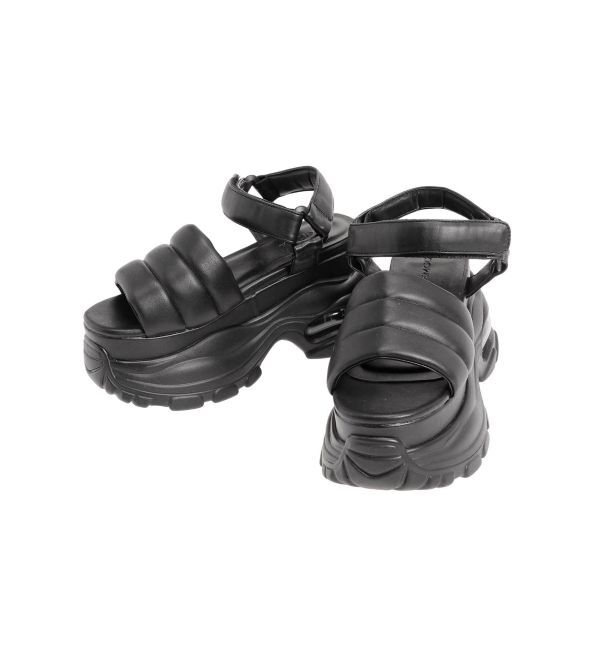 EMODA「エアバルキーソールパッファーサンダル」|サンダル|