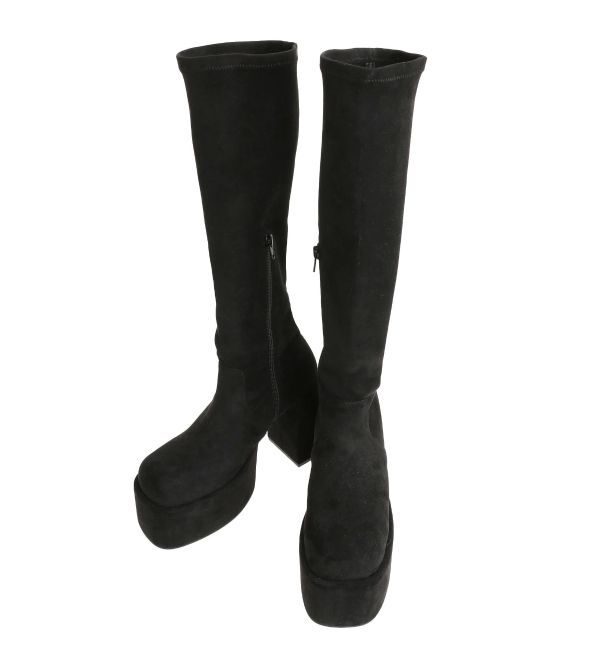 EMODA「バルキープランプフィットブーツ」|ロングブーツ|