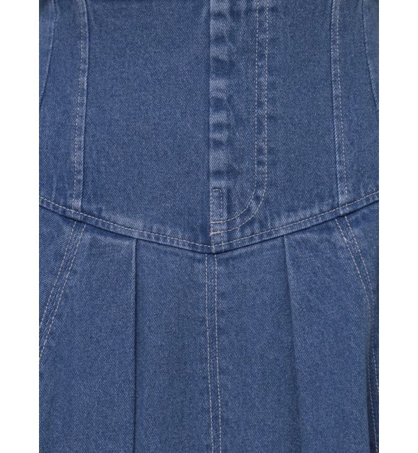 MERCURYDUO「【セットアップ着用可】ストレッチフレアーデニムスカート」|スカート|