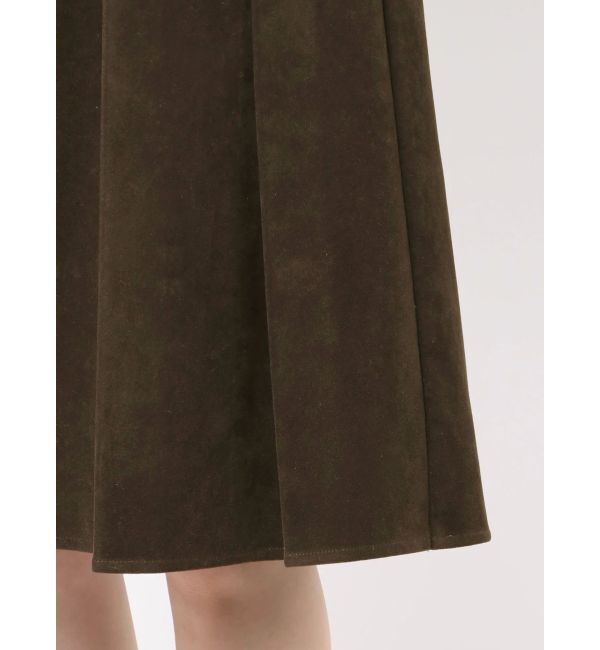 MERCURYDUO「ニーレングスプリーツスカート」|スカート|