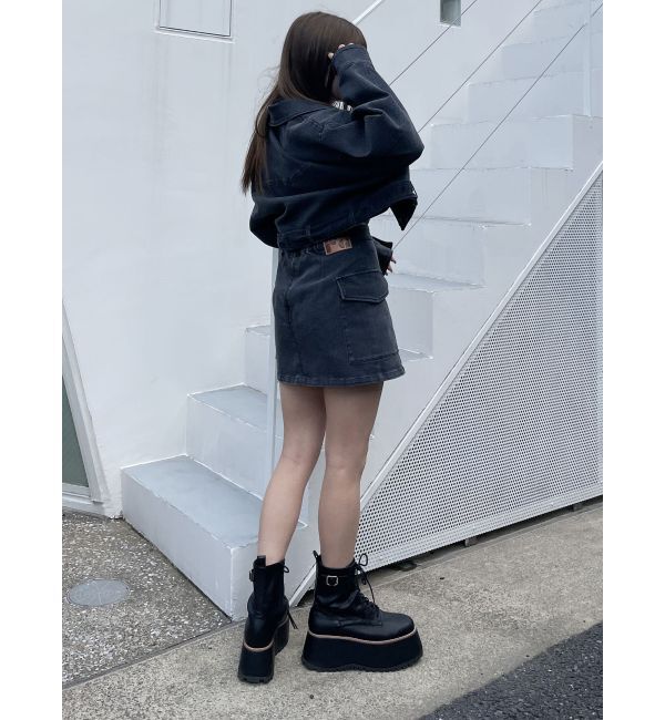 MURUA「レースアップブーツ」|ショートブーツ|