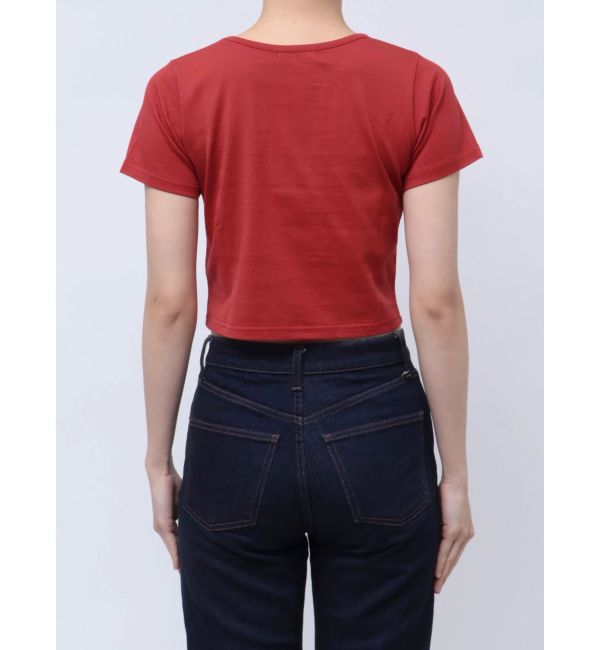 MURUA「パッチステッチクロップドT」|Tシャツ・カットソー|