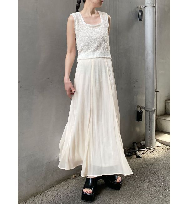 MURUA「シャイニーシアースカート」|スカート|