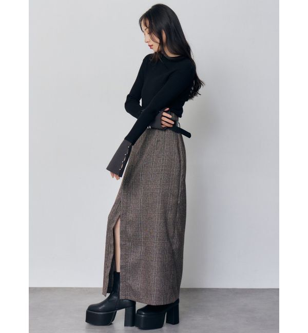 MURUA「フェイクレザースクエアブーツ」|ショートブーツ|