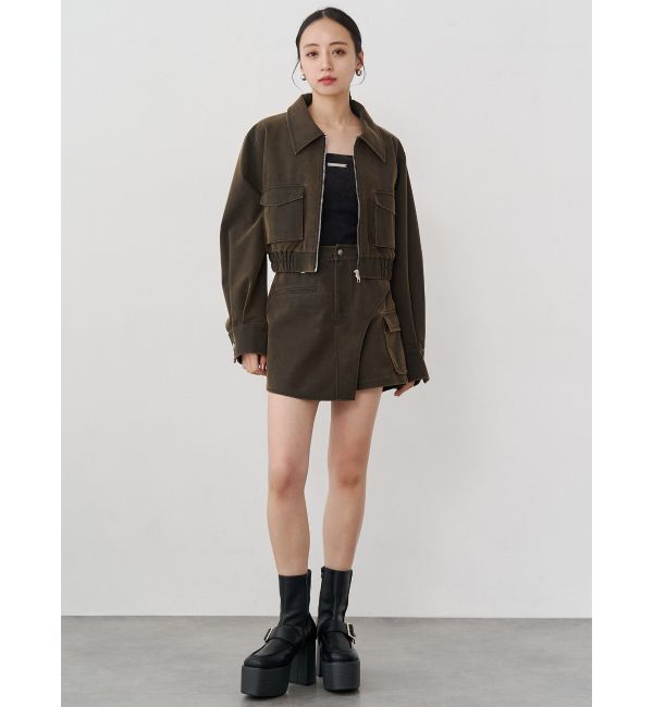 MURUA「ローファーライクベルトブーツ」|ショートブーツ|