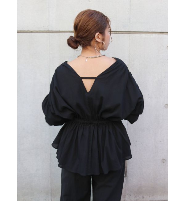 Ungrid「スリーブボリュームブラウス」|シャツ・ブラウス|