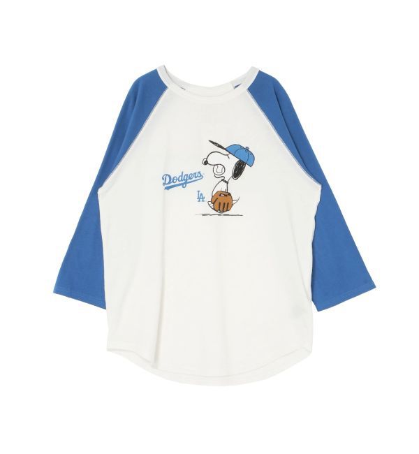 Ungrid「【MLB&times;PEANUTS】ラグランTee」|Tシャツ・カットソー|