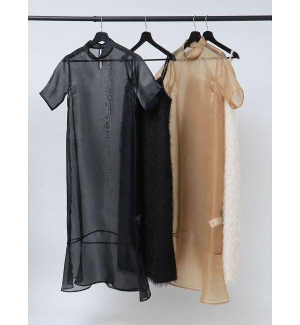 LAGUNAMOON「LADYカットジャガードキャミワンピース」|ドレス|