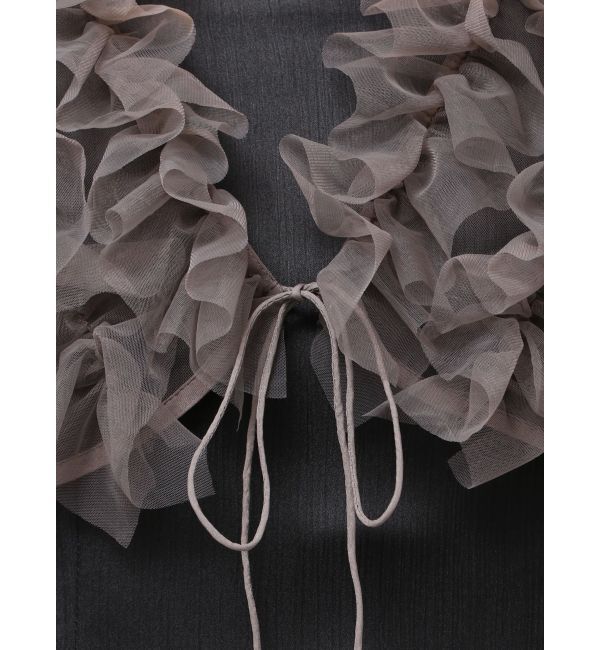 LAGUNAMOON「LADYチュールボレロキャミワンピース」|ワンピース|