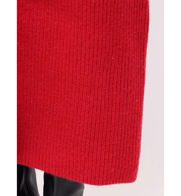 LAGUNAMOON「フロントポケットIラインニットワンピース」|ワンピース|