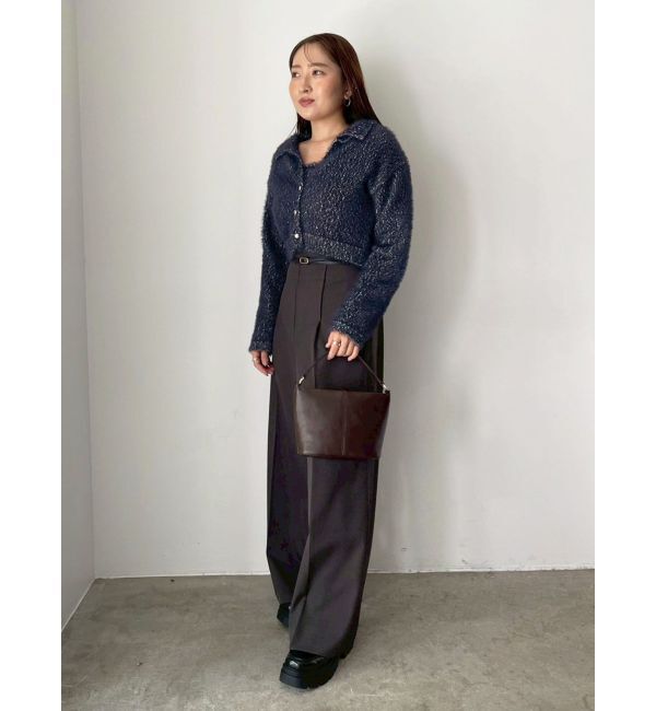 LAGUNAMOON「ヘアリーラメアンサンブル」|カーディガン|