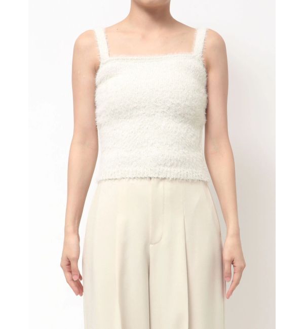 LAGUNAMOON「ヘアリーラメアンサンブル」|カーディガン|