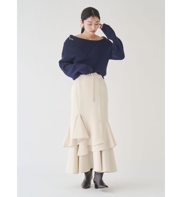 LAGUNAMOON「ランダムティアードスカート」|スカート|