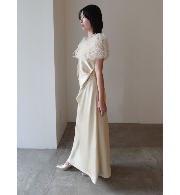 LAGUNAMOON「【ソンイさんコラボ】LADYチュールショールキャミドレス」|ドレス|