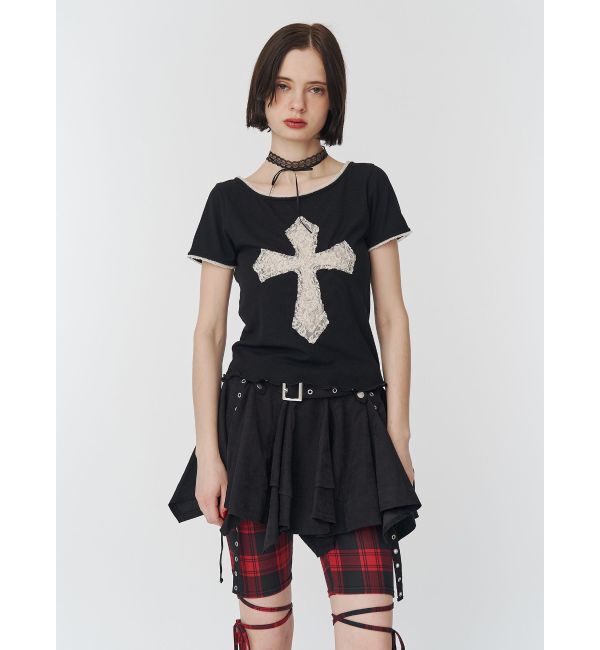 jouetie「レースアップバイカーパンツ」|その他|