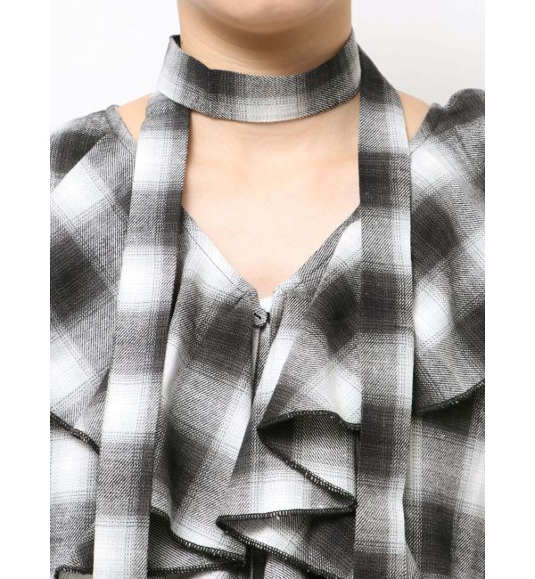 jouetie「ラッフルフリルネルチュニック」|ワンピース|