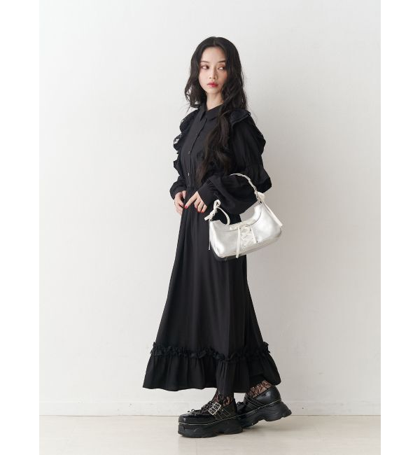 jouetie「ラッフルフリルロングワンピース」|ワンピース|