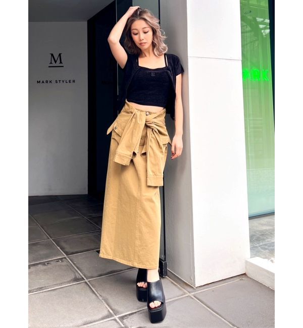 GYDA「Square gydaキャミアンサンブル」|カーディガン|