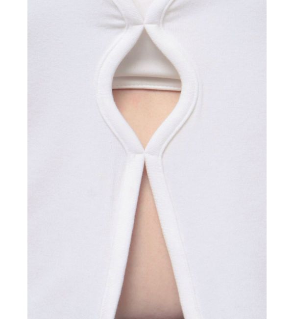 GYDA「フロントホールカットトップス」|Tシャツ・カットソー|