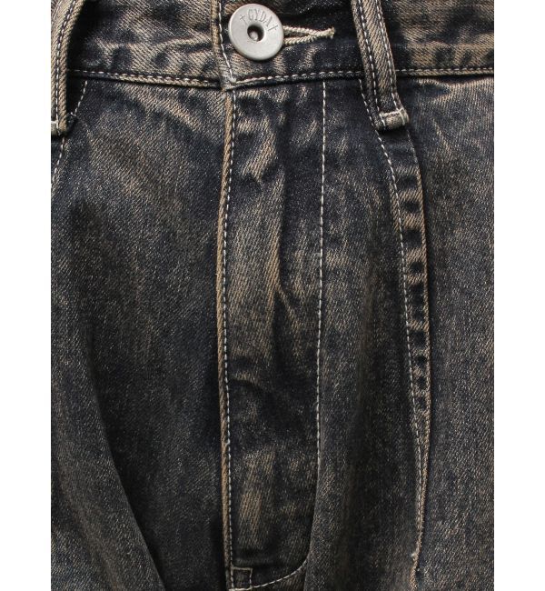 GYDA「ハイウエスト Urban Utility Wash Cargoデニムパンツ」|デニム|