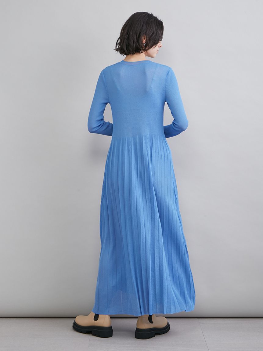 Mila Owen「シアーニットワンピース」|ワンピース|