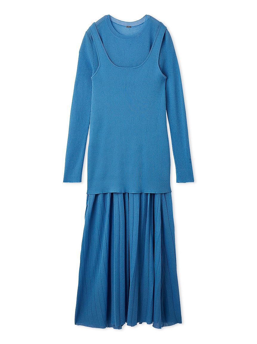 Mila Owen「シアーニットワンピース」|ワンピース|