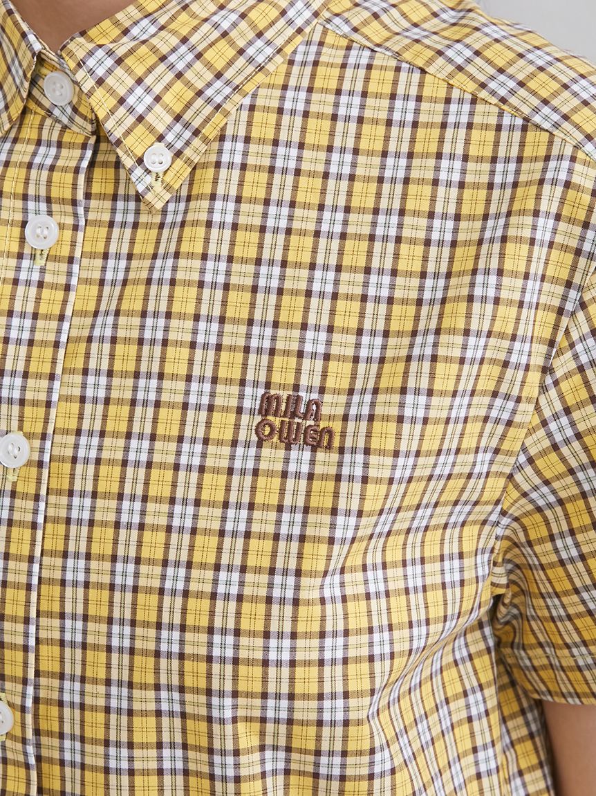 Mila Owen「プリーツシャツワンピース」|ワンピース|