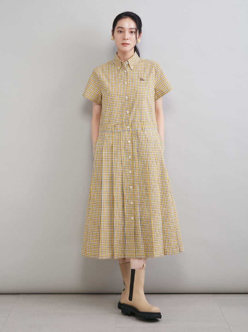 Mila Owen「プリーツシャツワンピース」|ワンピース|