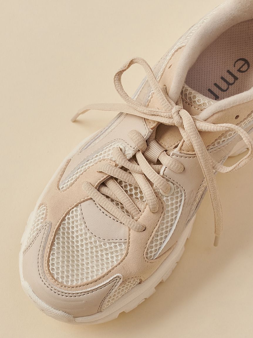 emmi atelier「ボリュームソールメッシュスニーカー」|スニーカー|