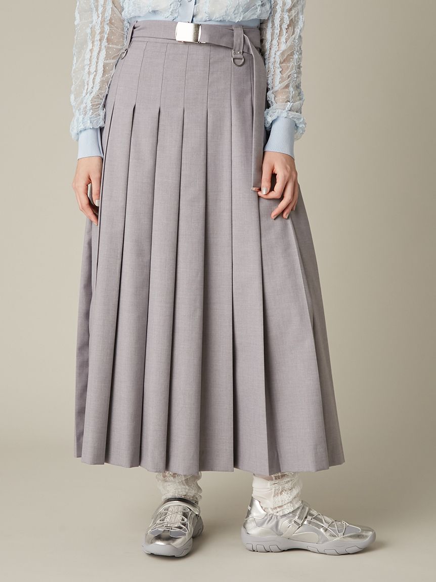 FURFUR「Dカン付きプリーツスカート」|スカート|