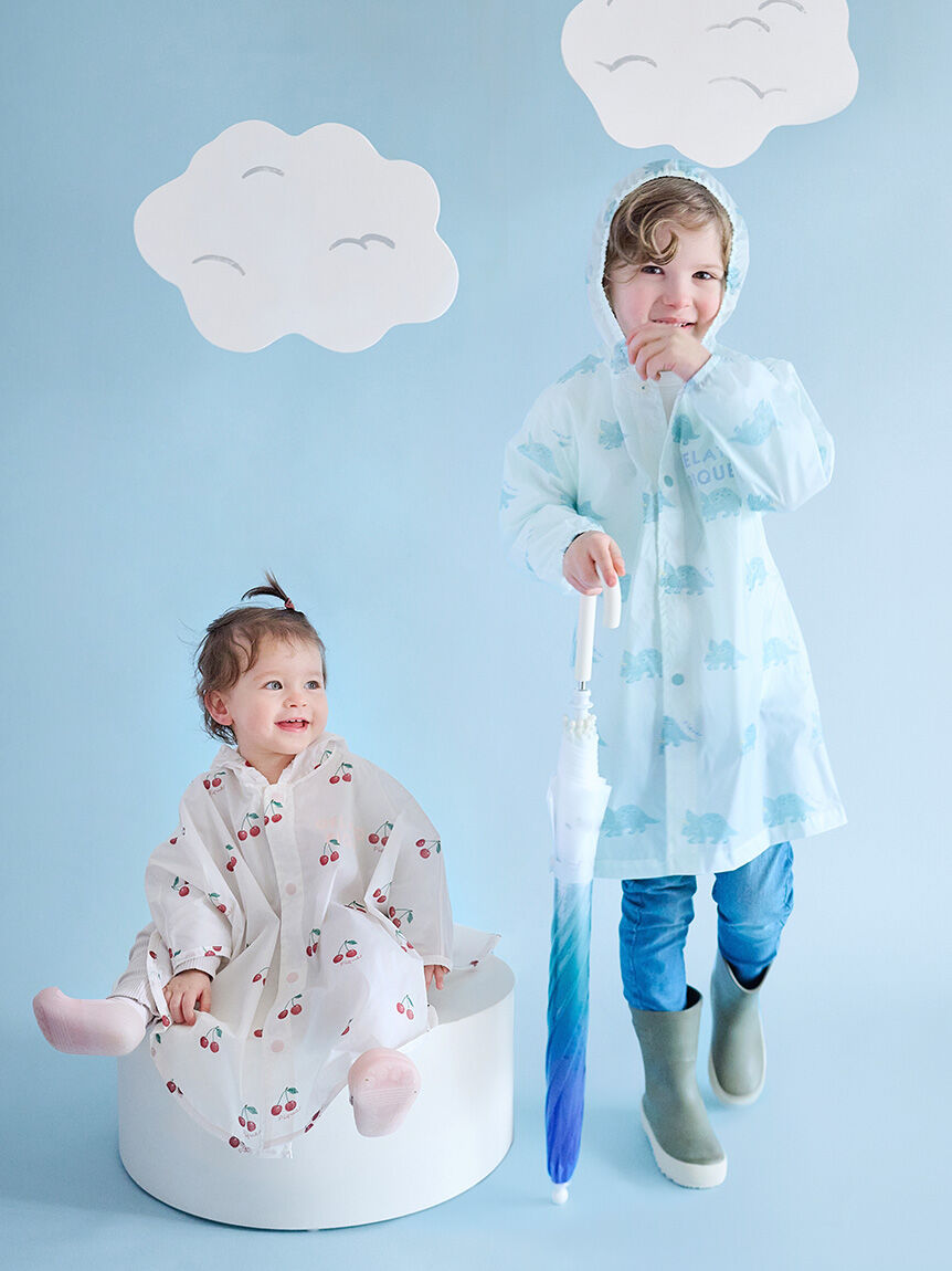 gelato pique kids&baby「【販路限定】【KIDS】レインポンチョ」|レインコート|