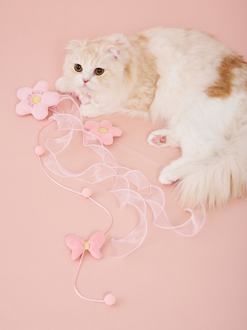  GELATO PIQUE CAT&DOG「【CAT&DOG】フラワーモチーフねこじゃらし」|その他|PNK