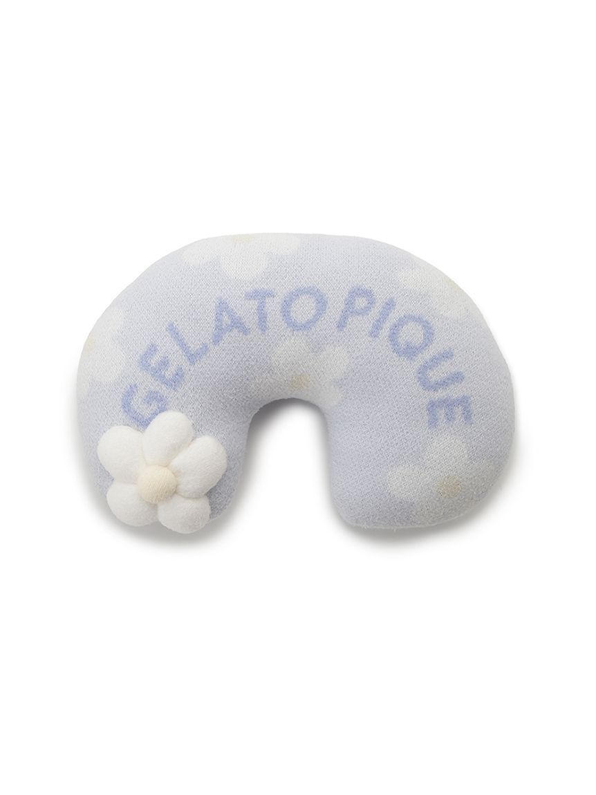  GELATO PIQUE CAT&DOG「【CAT&DOG】スムーズィーフラワーモチーフニットピロー」|その他|