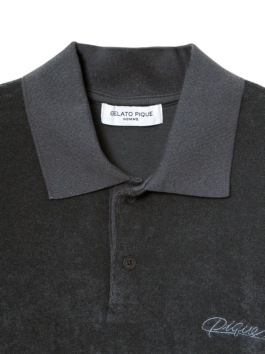 GELATO PIQUE HOMME「【HOMME】パイルワンポイントロゴポロシャツ」|シャツ・ブラウス|