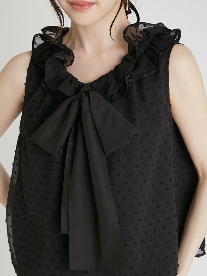 CELFORD「フルールカラーリボンブラウス」|シャツ・ブラウス|