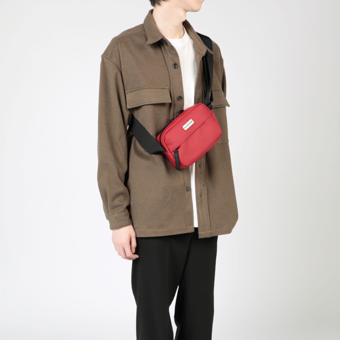 HUNTER「オリジナル ラバライズ ミディアム クロスボディ」|ショルダー・メッセンジャー|