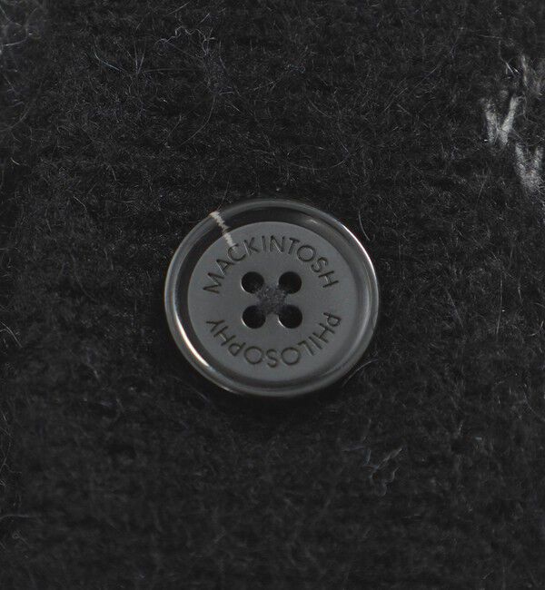 MACKINTOSH PHILOSOPHY「起毛アーガイル Vネックカーディガン」|ニット・セーター|