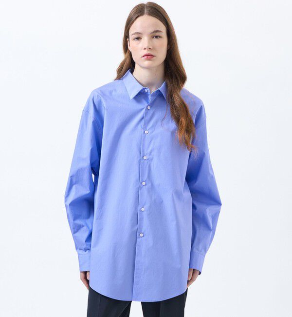 MACKINTOSH PHILOSOPHY「【WEB&一部店舗限定】レギュラーカラーシャツ」|シャツ・ブラウス|ブルー