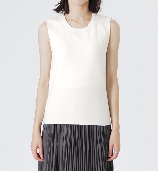  「ニットレイヤードトップス」|ニット・セーター|