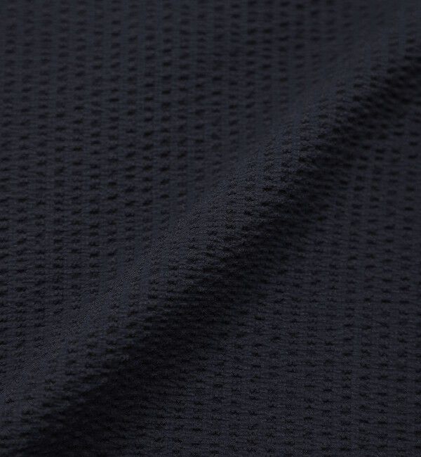  「ウォッシャブルサッカーハーフスリーブジャケット」|テーラードジャケット|