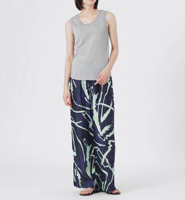  「ラメリブタンクトップ」|Tシャツ・カットソー|