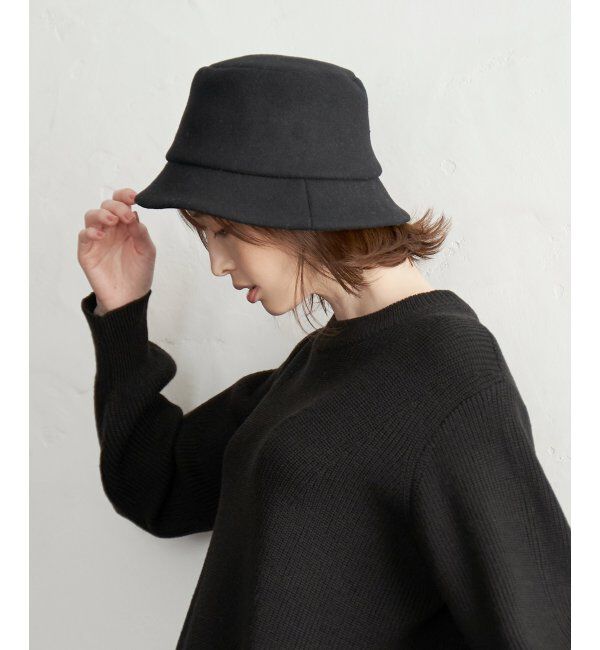 ikka「フェイクウールバケットハット」|その他|