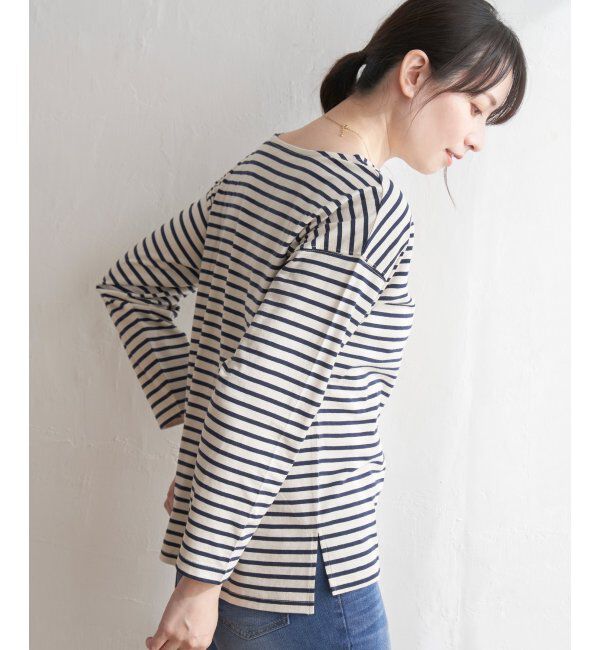 ikka「コットンUSA長袖T」|Tシャツ・カットソー|