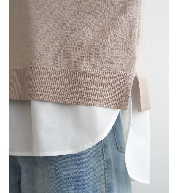 ikka「【2点セット】ドルマンニットアンサンブル」|ニット・セーター|