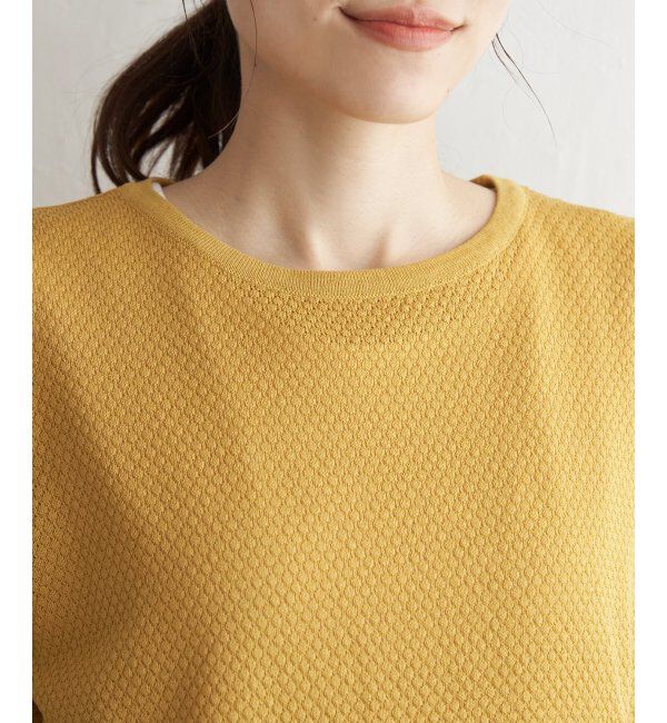 ikka「ハニカム柄ニットアンサンブル」|ニット・セーター|